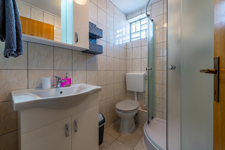 Bathroom 3, Apartments Villa Agape Vir, Vir