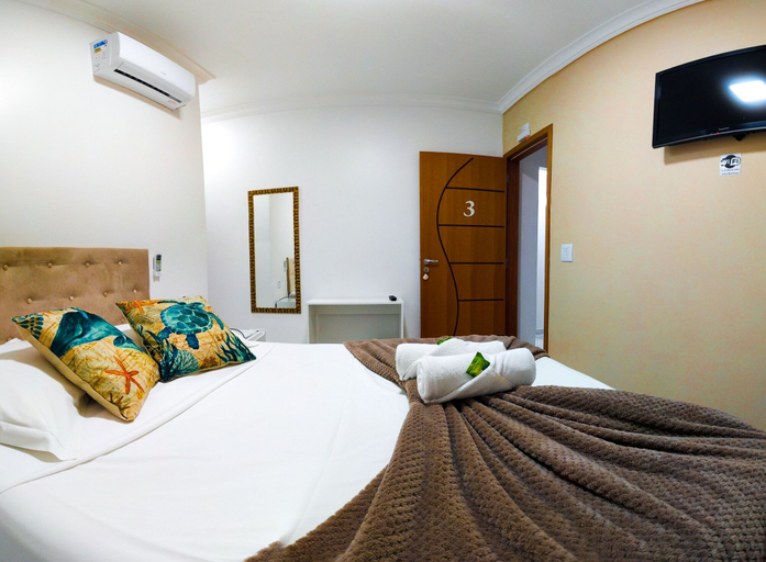 Bedroom 2, Pousada Mar de Luna, Penha
