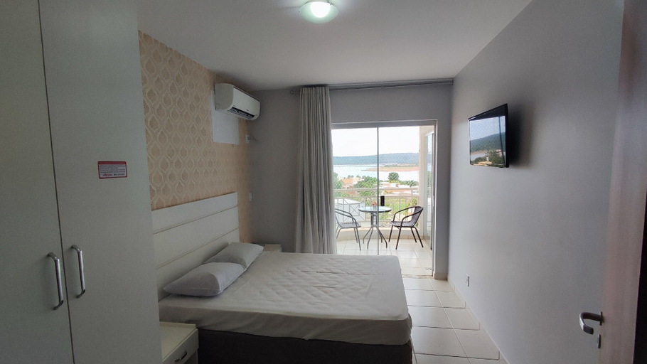 Bedroom 2, HotFérias Flat Enseada pesca permitida, Caldas Novas