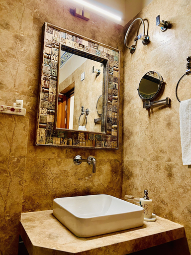 Bathroom 3, The Trishala Vilas Hotel in Ranakpur, Pali