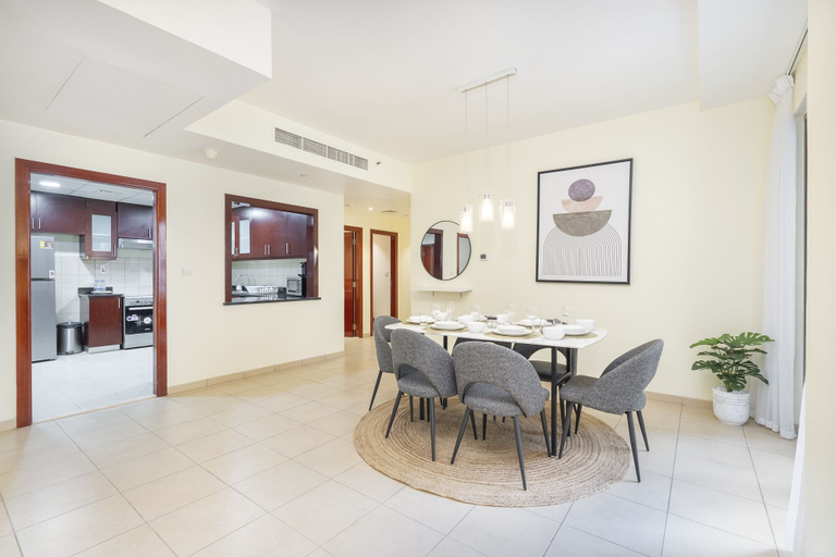 In-room dining 3, Modern Three Bed Apartment Parking Pool, Dubai