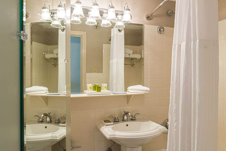 Bathroom 5, Hilton Cincinnati Netherland Plaza, Hamilton