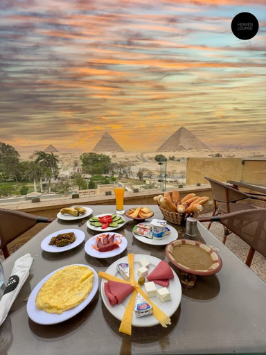 Food & Drinks 2, Egypt pyramids view, Giza