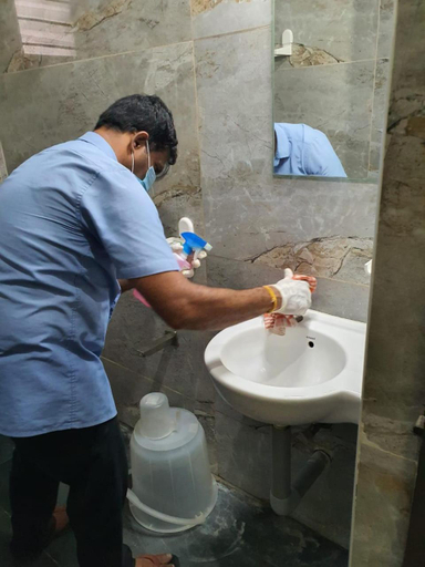 Bathroom 4, Arihanth Inn, Vellore
