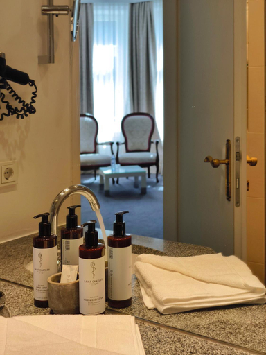 Bathroom, Hotel Villa Carlton, Salzburg