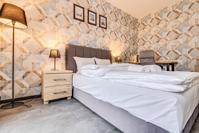 Bedroom, RentPlanet - Apartament Wyszyńskiego, Środa Śląska