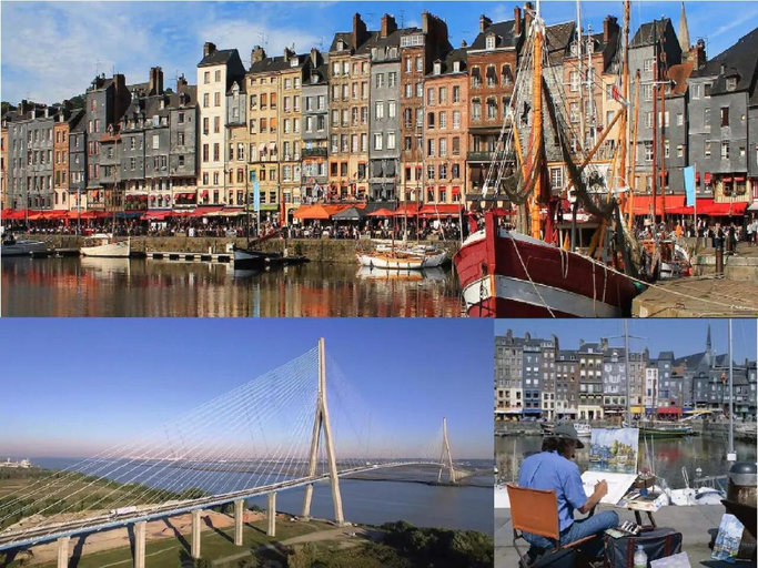 Others 5, Le Fleur"H"on 11 d'Honfleur, T2 en Residence avec Piscine, WIFI et Parking gratuits, Calvados