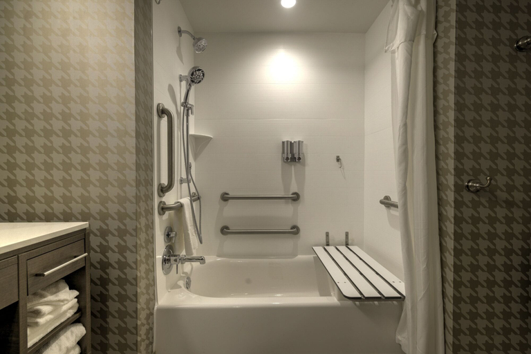 Bathroom 4, Home2 Suites By Hilton Allentown Bethlehem Airport, Northampton