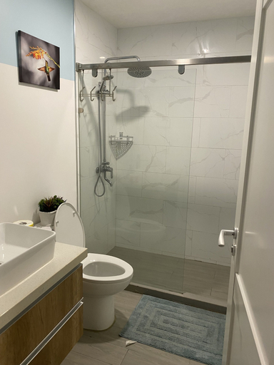 Bathroom, Elegant 1BR Apt with Pool