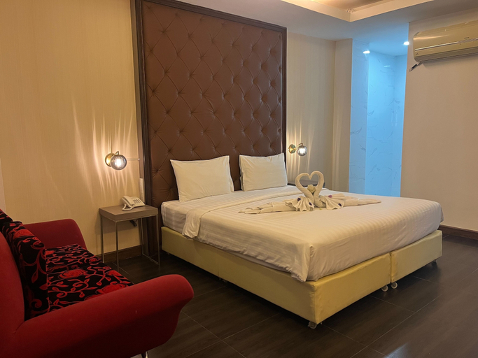 Bedroom 3, Kann Pattaya Hotel, Pattaya