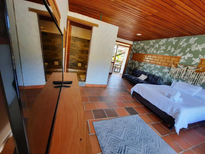 Bedroom 4, hotel pliosaurio campestre, Villa de Leyva