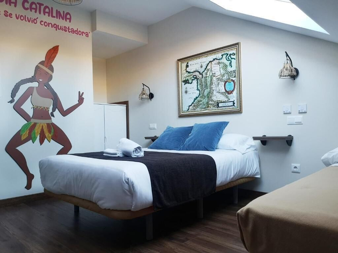 Bedroom 4, El Indio CHocolatería Boutique Hostel, Madrid