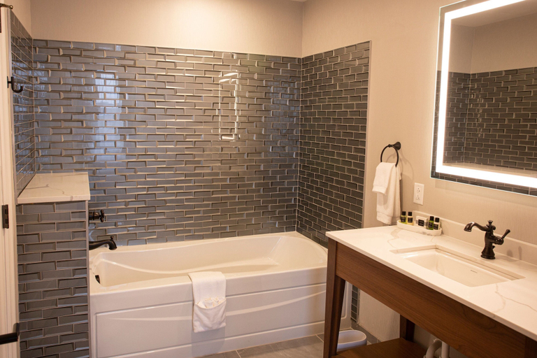 Bathroom 5, BLU-Tique, Akron, a Tribute Portfolio Hotel, Summit