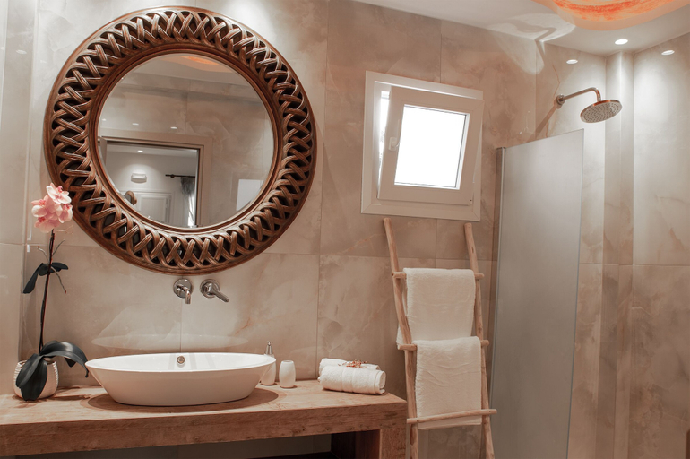 Bathroom 3, Pithos Apartments, South Aegean