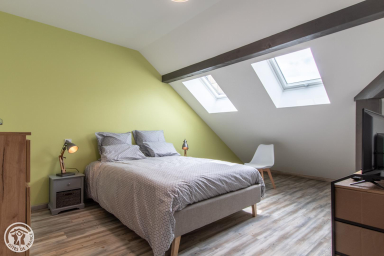 Bedroom 3, Gite Annecy 202 - Au Royaume des Castors - Appt 202, Haute-Savoie