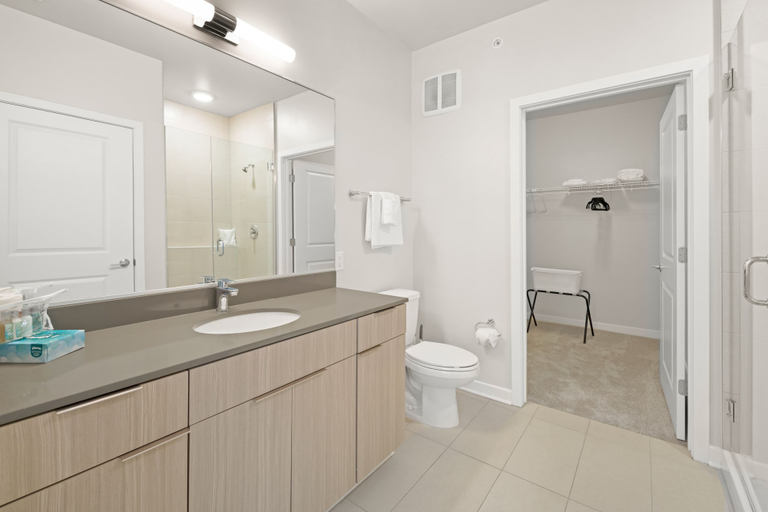 Bathroom 5, Global Luxury Suites at Reston, Fairfax