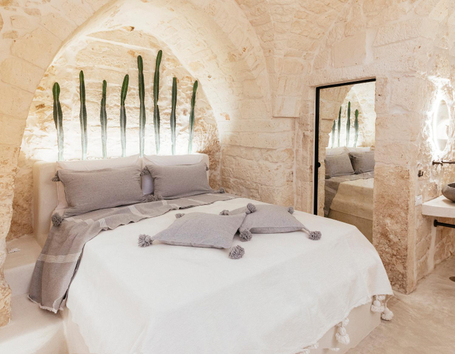 Bedroom 3, Alesia Luxury Cave, Brindisi