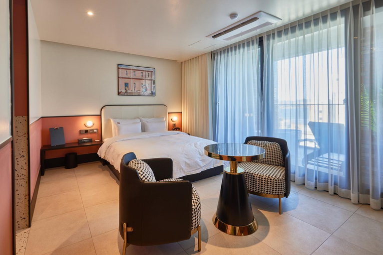 Bedroom 2, Pohang Brown Dot Terrace Pohang Terminal branch, Pohang