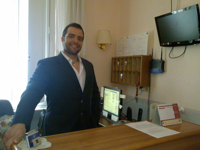 Public Area, Hotel Lazzari, Rome