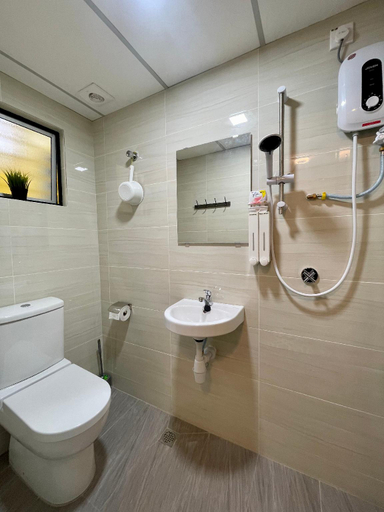Bathroom, Najzara Hotel, Bentong