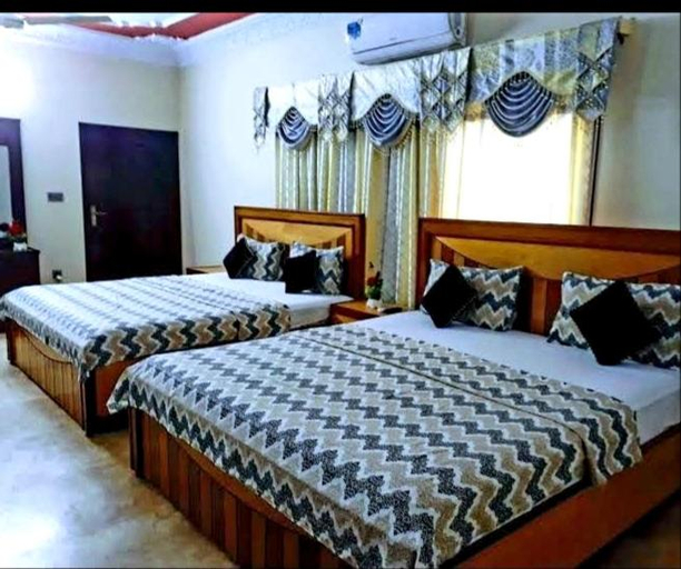 Bedroom 1, Gulshan Guest House, Karachi