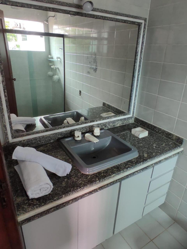 Bathroom 2, Pousada Kavili 150m da Praia, Guarujá
