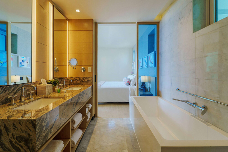 Bathroom 4, Wyndham Grand Barbados Sam Lords Castle Resort