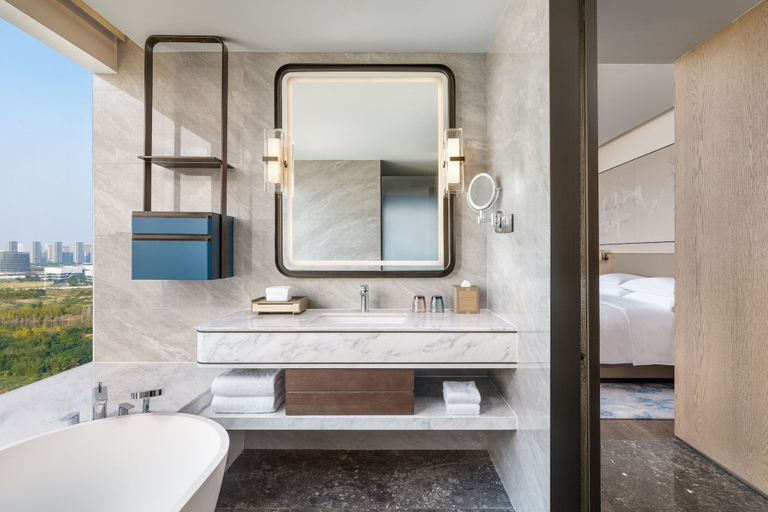 Bathroom 5, Shaoxing Marriott Hotel Shangyu, Shaoxing