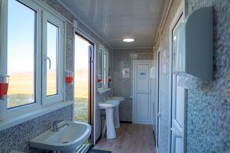 Bathroom 4, Ak-Sai Travel Yurt Camp, Song-Kol