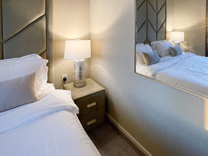 Bedroom 3, FIRST CLASS | 3BR | Burj Khalifa & Fountain view, Dubai