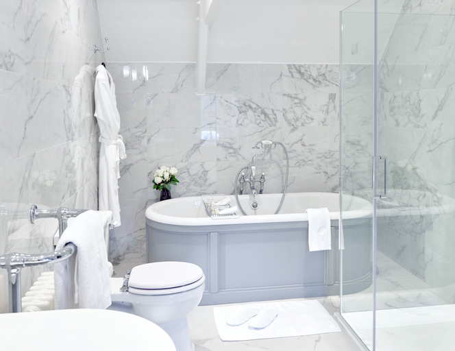Bathroom 5, Matfen Hall Hotel, Golf and Spa, Northumberland