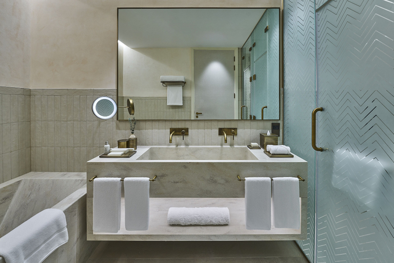 Bathroom 5, ERTH Abu Dhabi Hotel, Abu Dhabi City