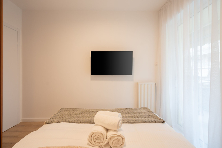 Bedroom 3, Chic and Lavish Apartment in Athens, Attica