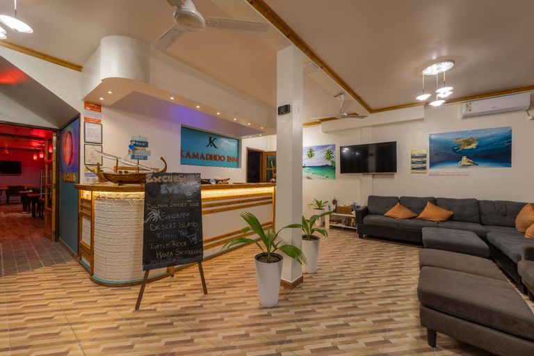 Public Area 2, Kamadhoo Inn, Baa Atoll