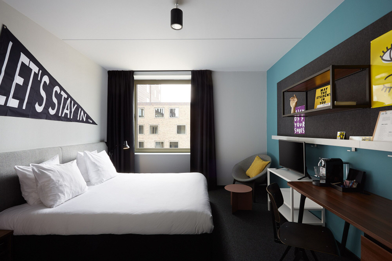 Bedroom 4, The Social Hub Groningen, Groningen