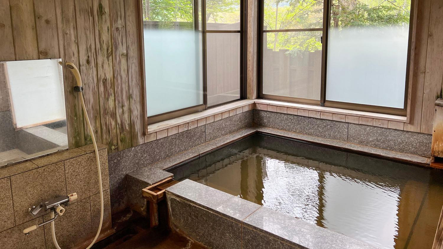 Bathroom, Norikura Kogen No Yado Irodori, Matsumoto