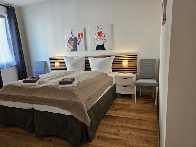 Bedroom 2, Cityappartements Weimar Bauhaus, Weimar