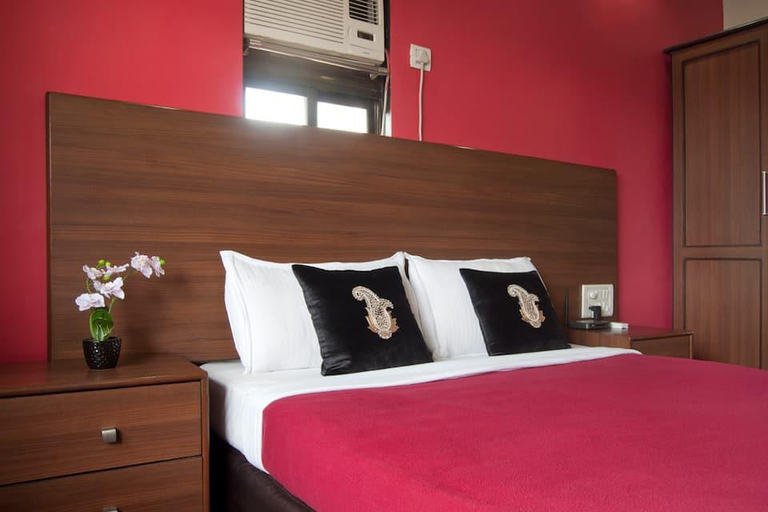 Bedroom 2, Landmark Asia Serviced Apartments, Mumbai Suburban