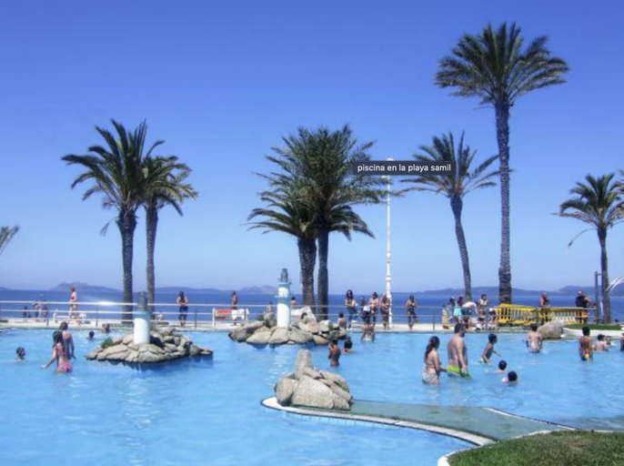 Others 4, Samil Apartment, primera linea de playa con Wifi y Garaje, Pontevedra