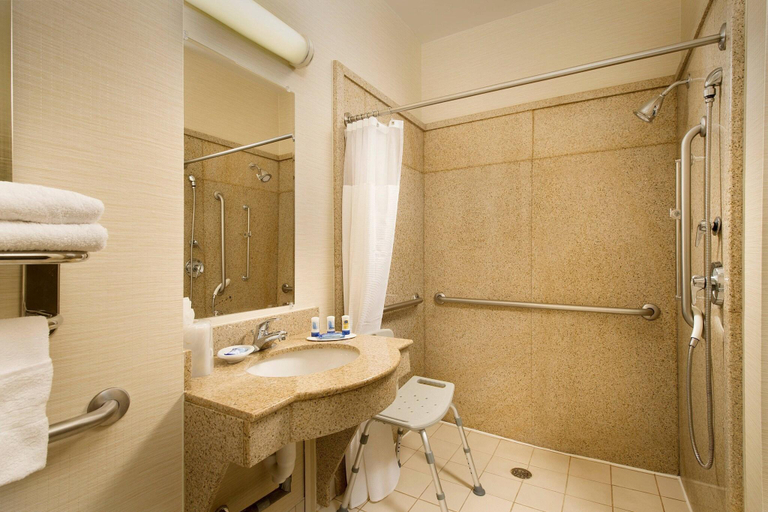 Bathroom 4, Fairfield Inn & Suites Waco North, McLennan