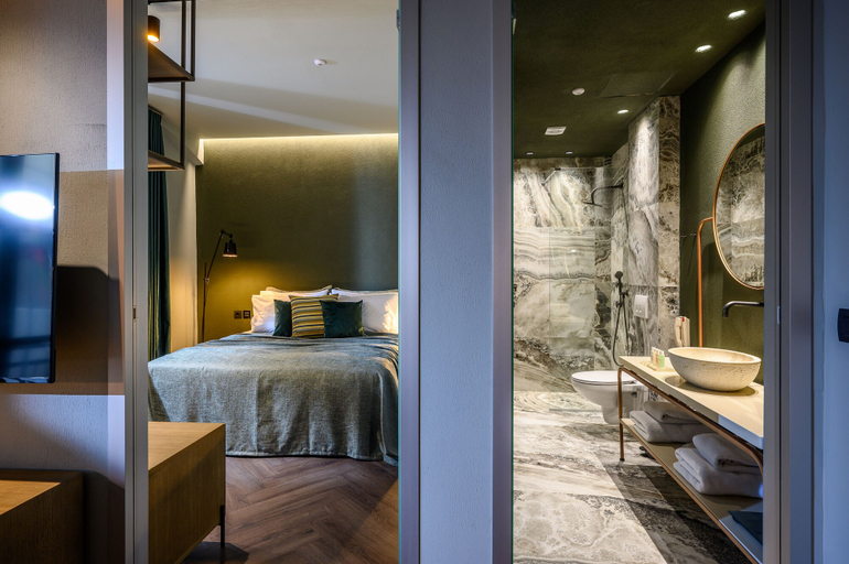 Bedroom 2, Pagopoieion Suites, Crete