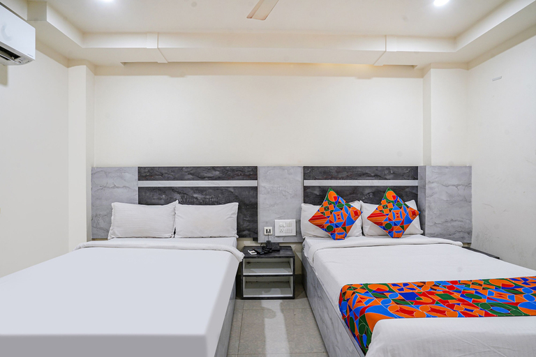 Bedroom 2, Fabhotel Ambika Elite, Krishna