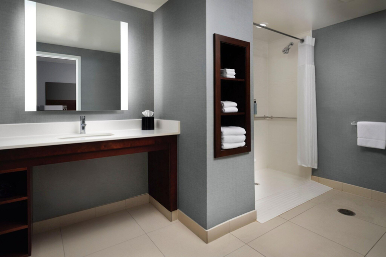 Bathroom 5, Residence Inn Green Bay Downtown, Brown