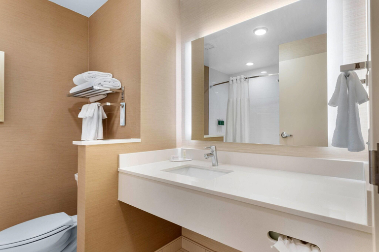 Bathroom 5, Fairfield Inn & Suites by Marriott Mebane, Alamance