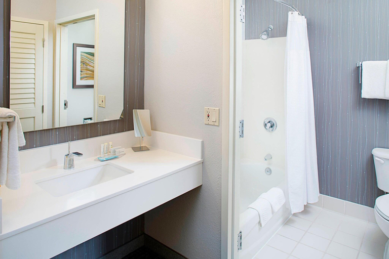 Bathroom 4, Courtyard by Marriott Dallas Addison/Quorum Drive, Dallas