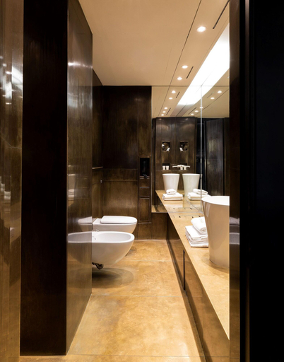 Bathroom 5, Strafhotel a member of Design Hotels, Milano
