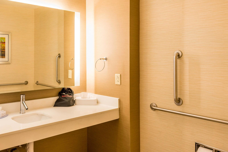 Bathroom 4, Fairfield Inn & Suites Mobile Saraland, Mobile