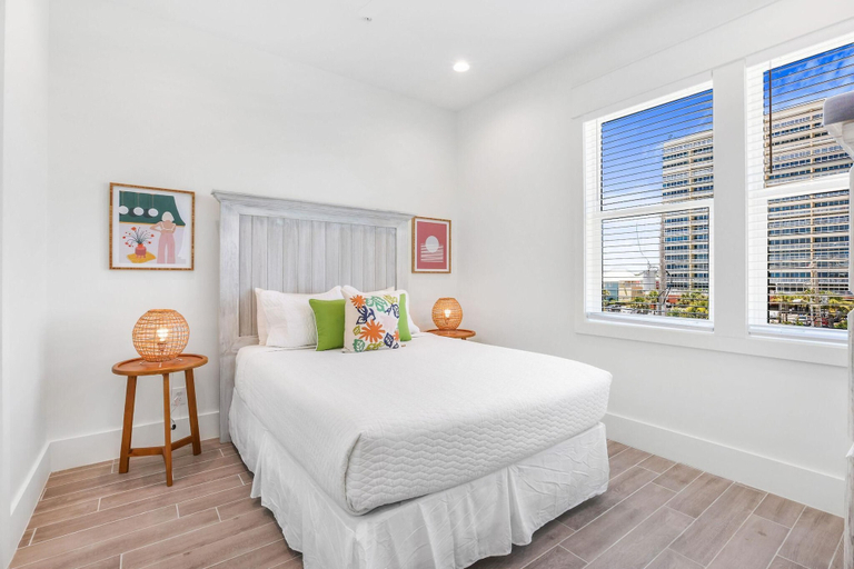 Bedroom 1, Shipfaced Beach House, Baldwin