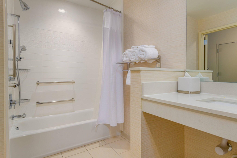 Bathroom 4, Fairfield Inn & Suites Raleigh Cary, Wake