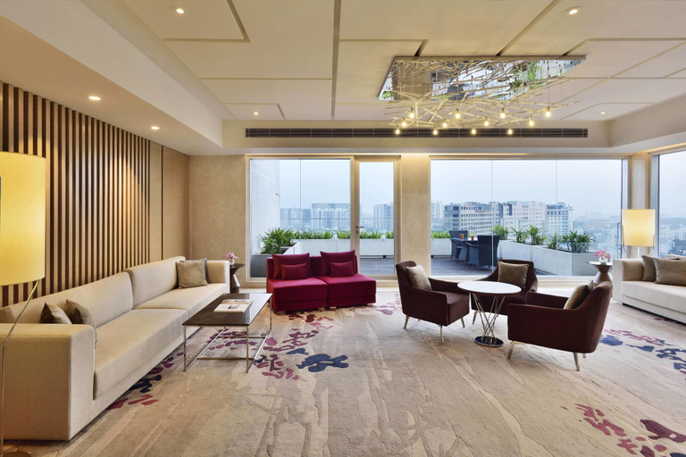 Public Area 4, Marriott Executive Apartments Hyderabad, Hyderabad